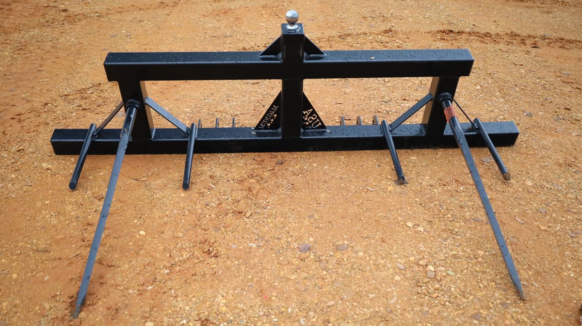 Magnum Double Hay Spear w/ 2"5/16 ball 3 pt.