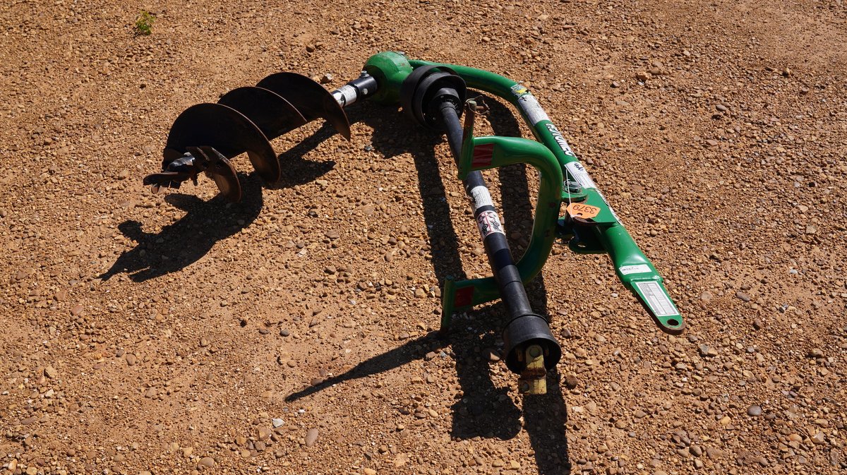 Rotomec 3pt. Post Hole Digger