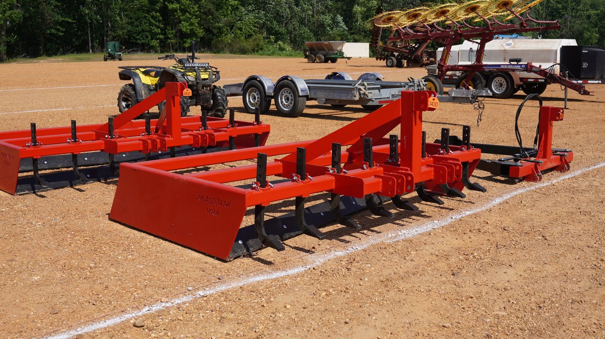 Magnum 3 pt. Land Leveler with Scarifiers 8'