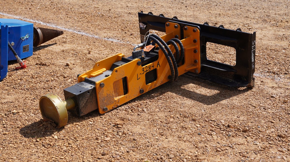 Pile Hammer Skid Steer
