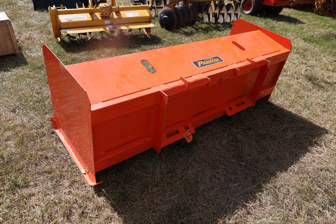 Box Blade Skid Steer Attach