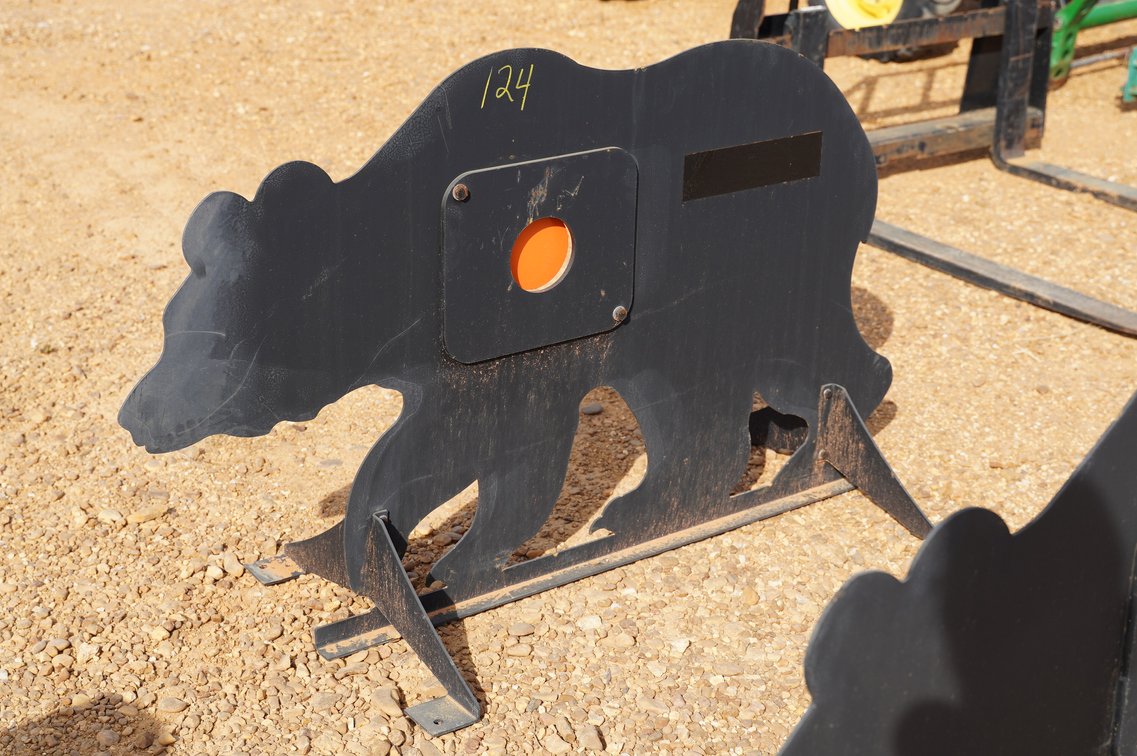 Bear Target Steel