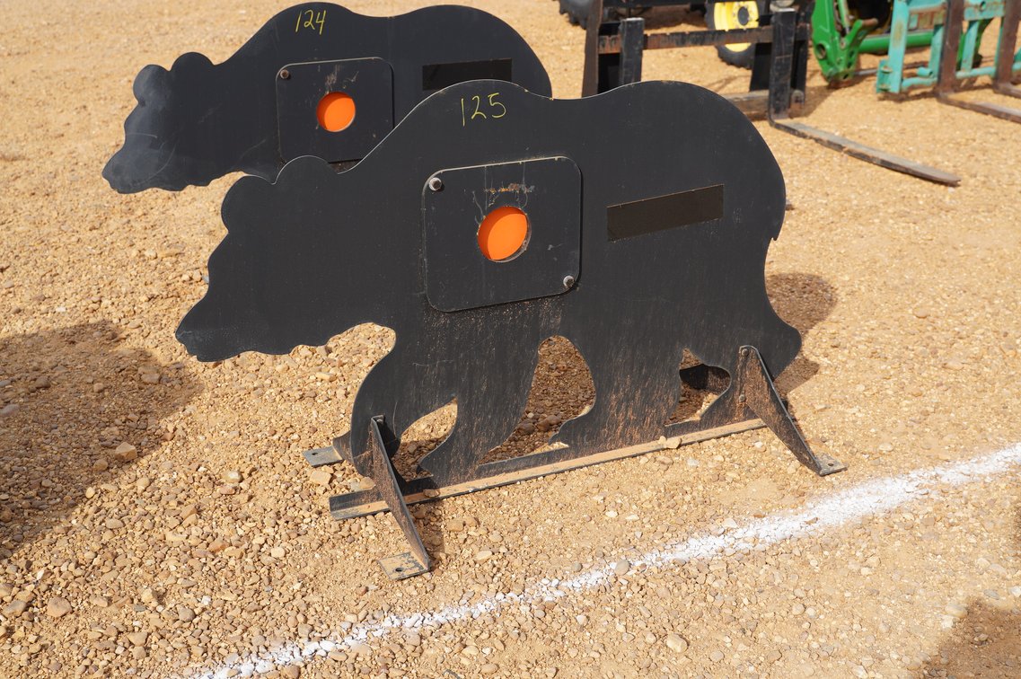 Bear Target Steel