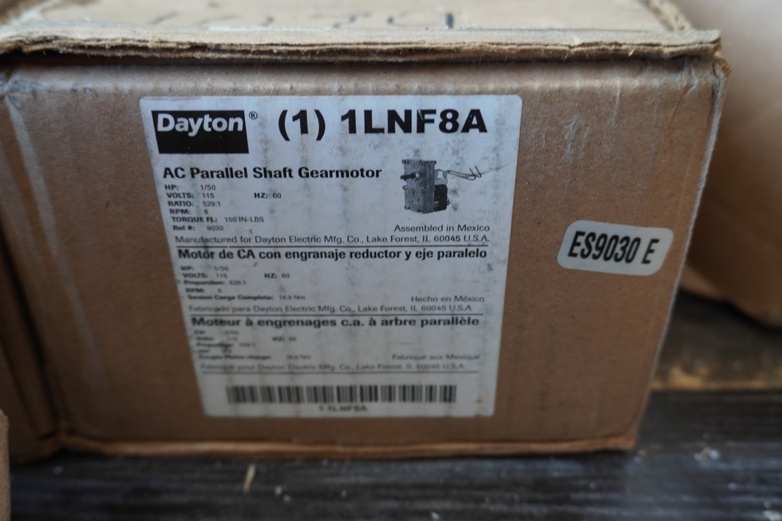 Dayton Parallel Shaft Gear Motor