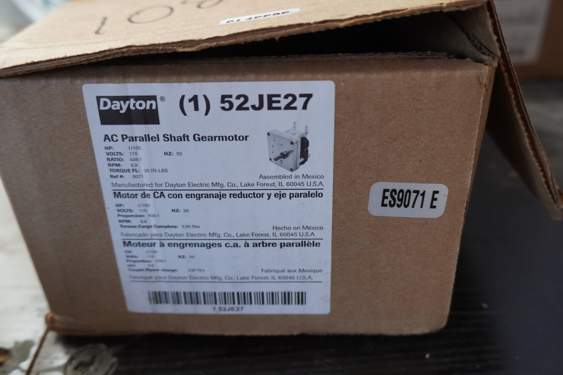 Dayton Parallel Shaft Gear Motor