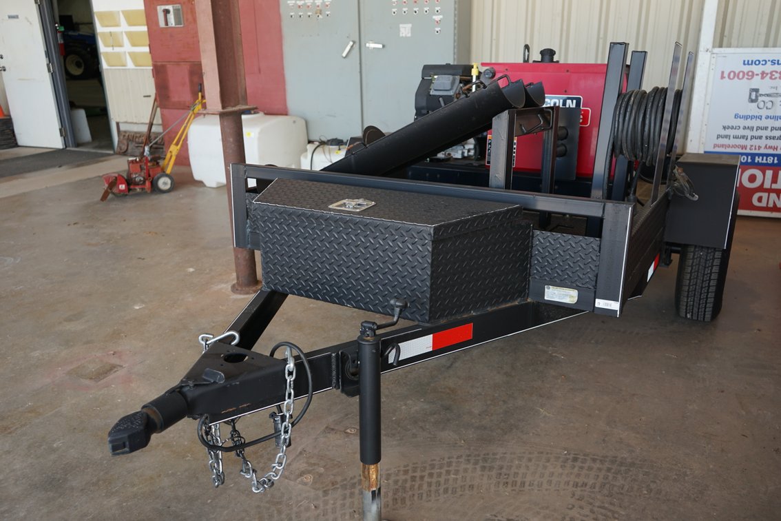 2023 5' x 8' Millertime MFG Welding Trailer