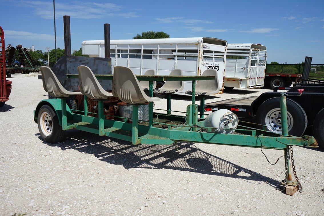 Bumper Pull BBQ Trailer