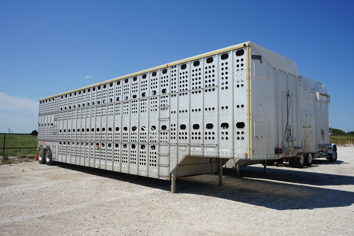 50' Merritt Cattle Pot Trailer