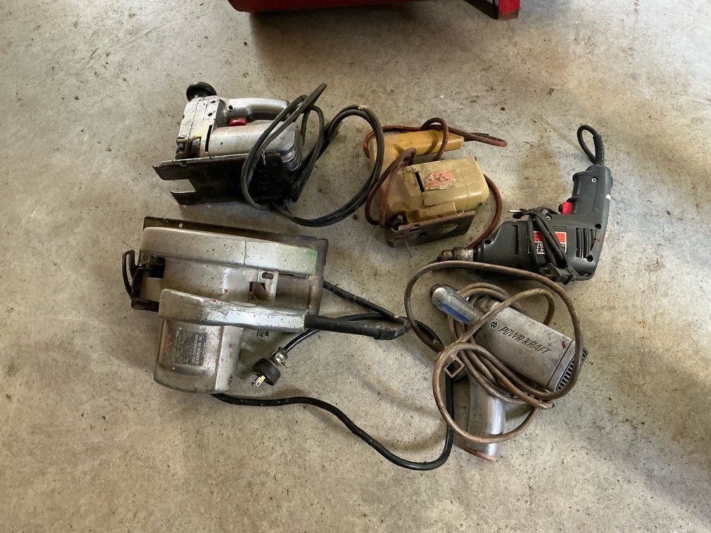 Corded power tools