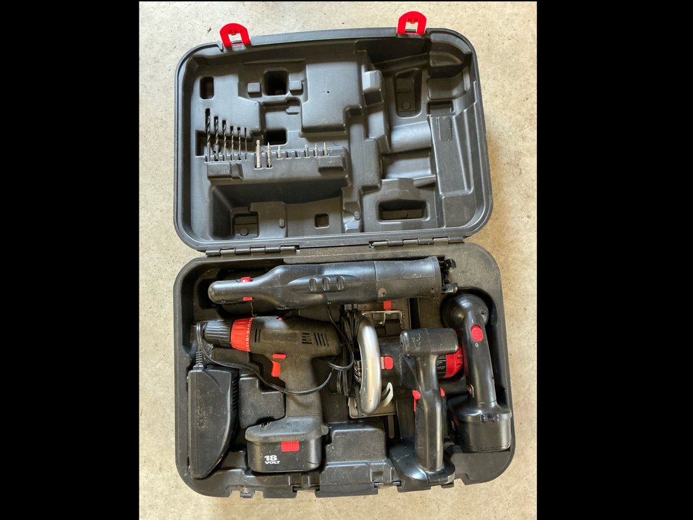 Coleman 18V cordless tool set