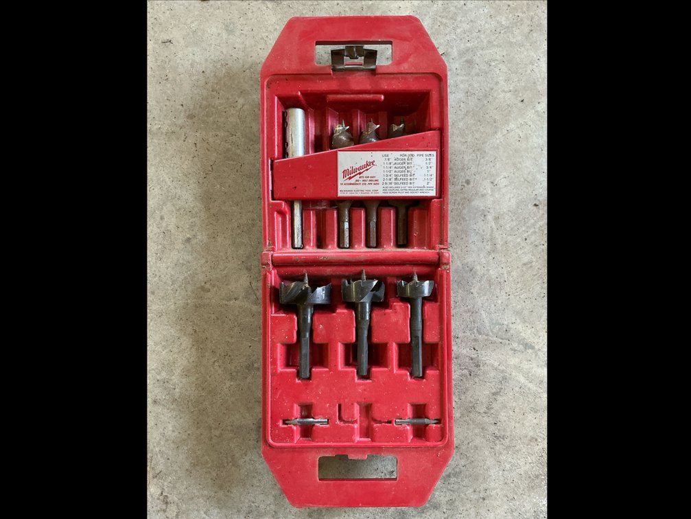 Milwaukee plumbers bit kit