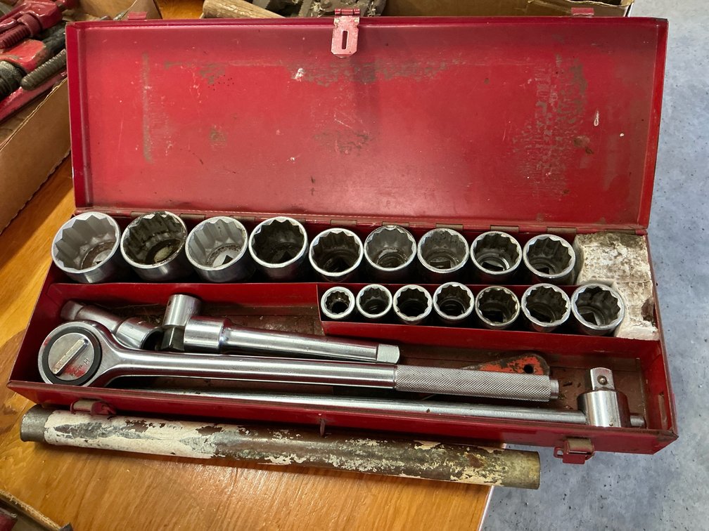 3/4” drive socket set