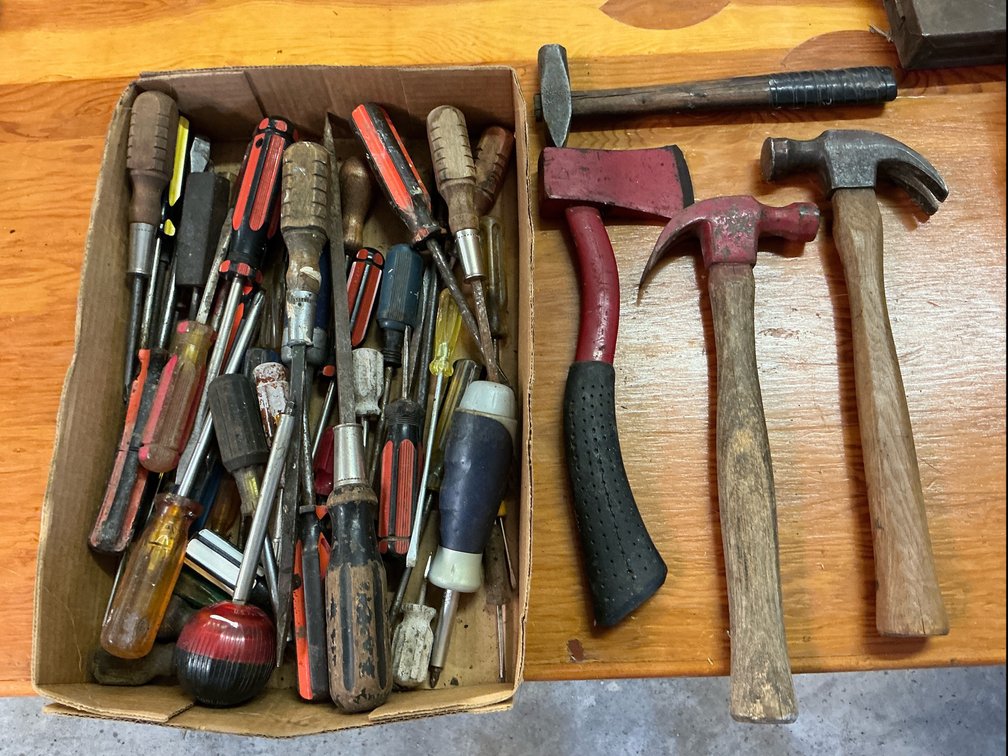 Screwdrivers and hammers