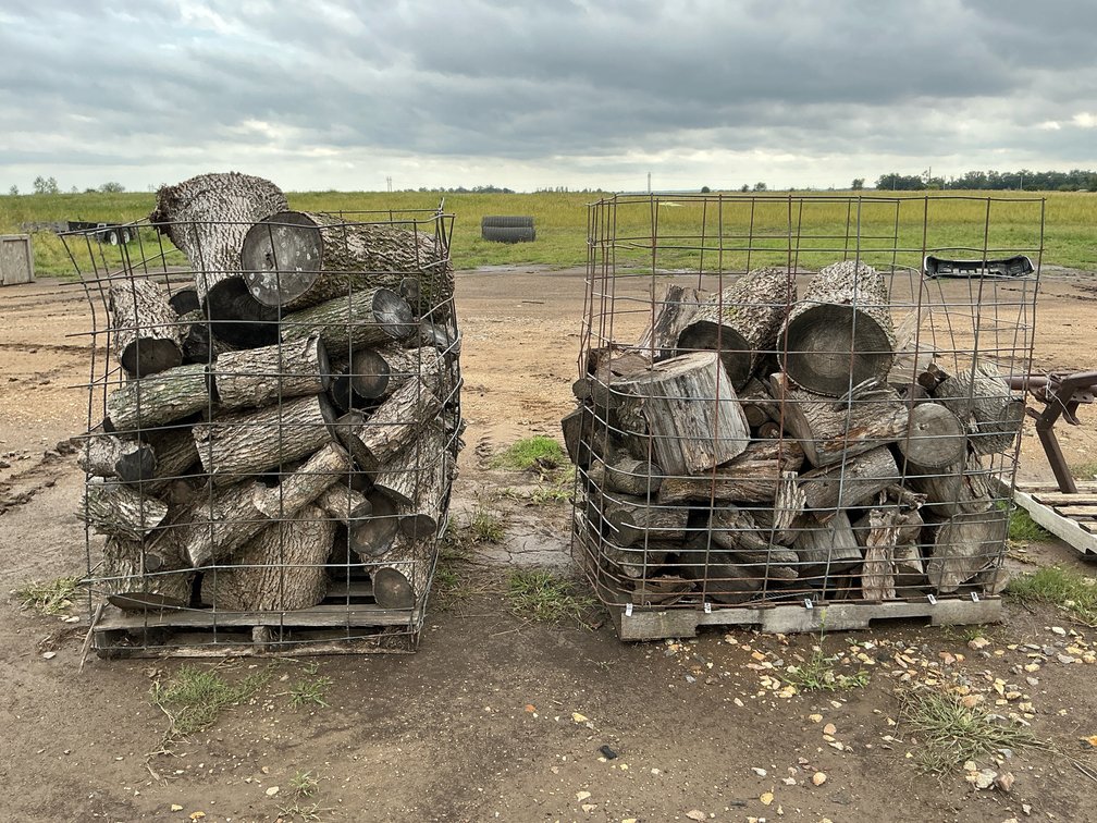 (2) cut wood