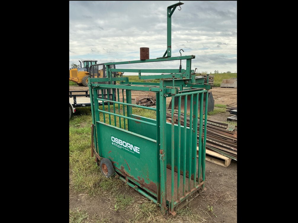 Osborne small animal livestock scale