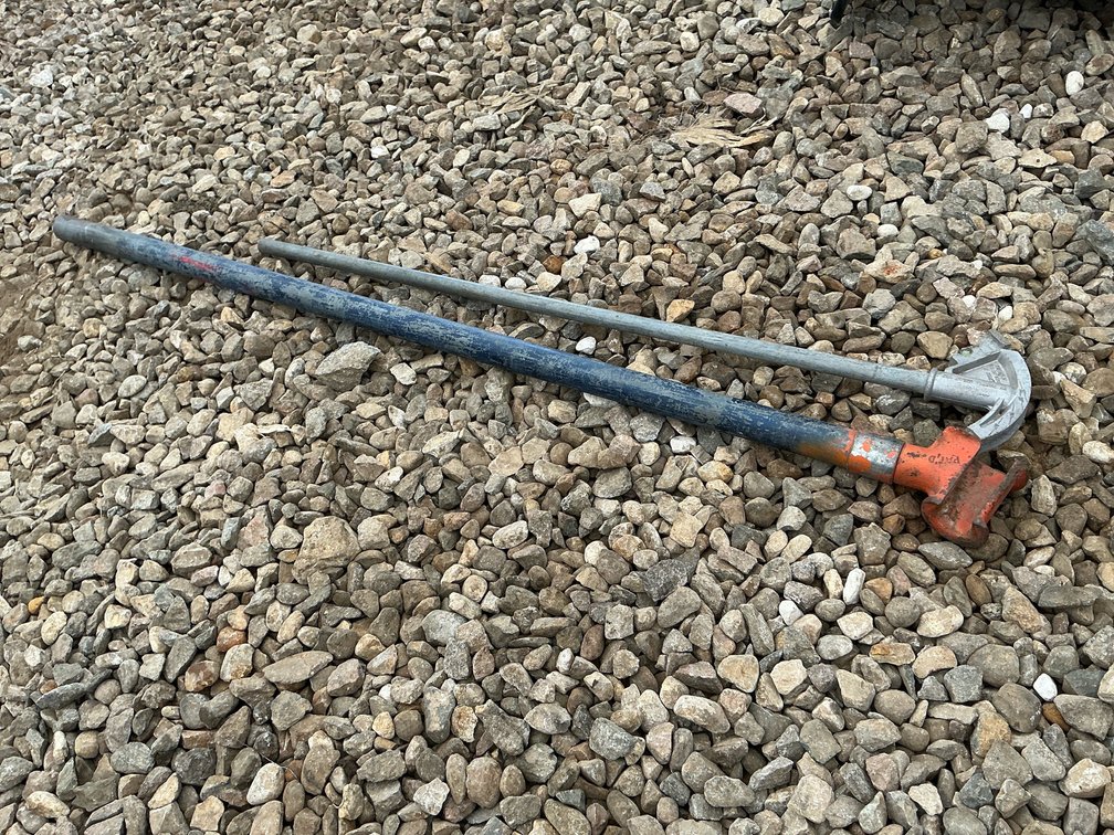 Hickey Bender for 1" rigid conduit and 1/2" EMT bender
