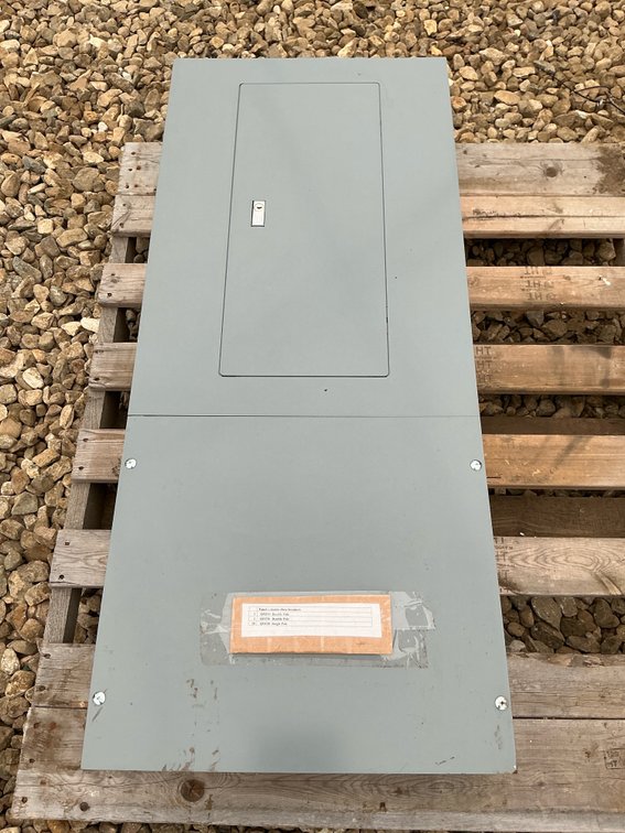 square D 225 amp panel with breakers