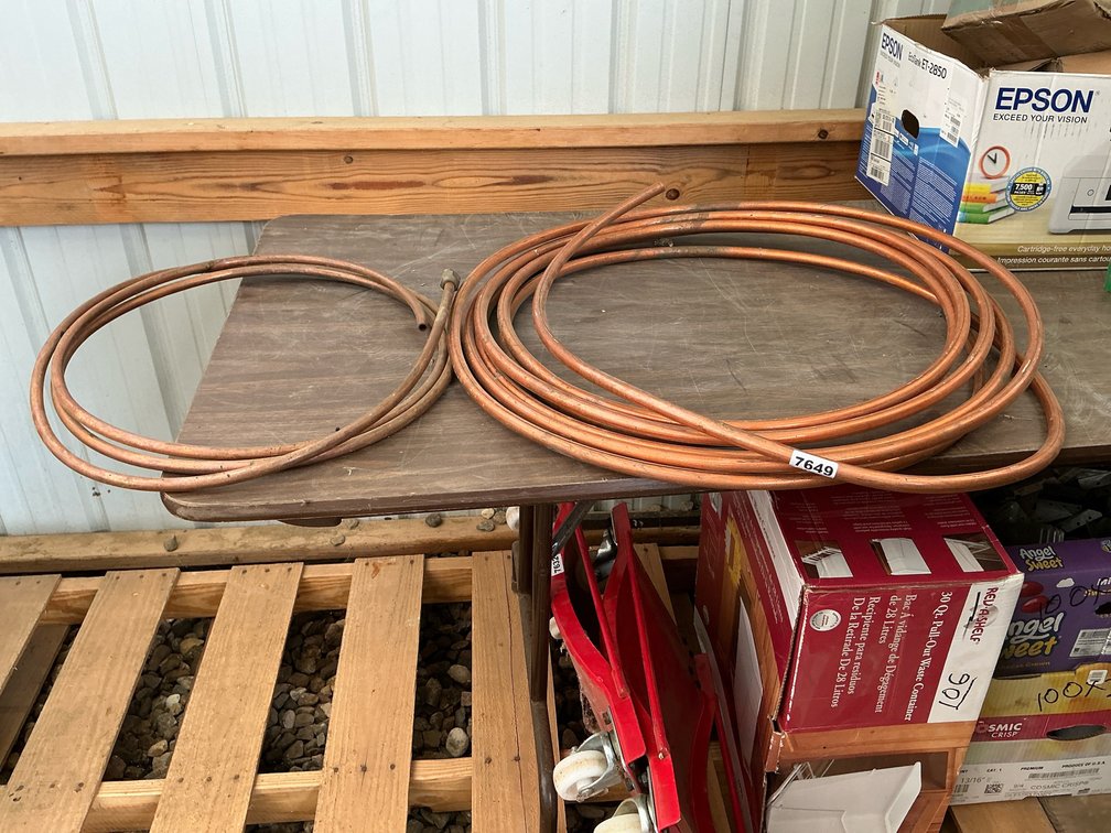 Copper tubing