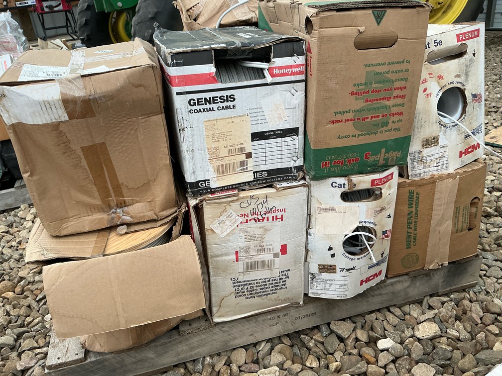 various surveillance camera wiring