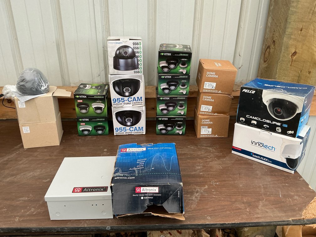 Cameras, junction box plus more