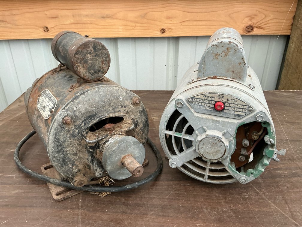 (2) electric motors