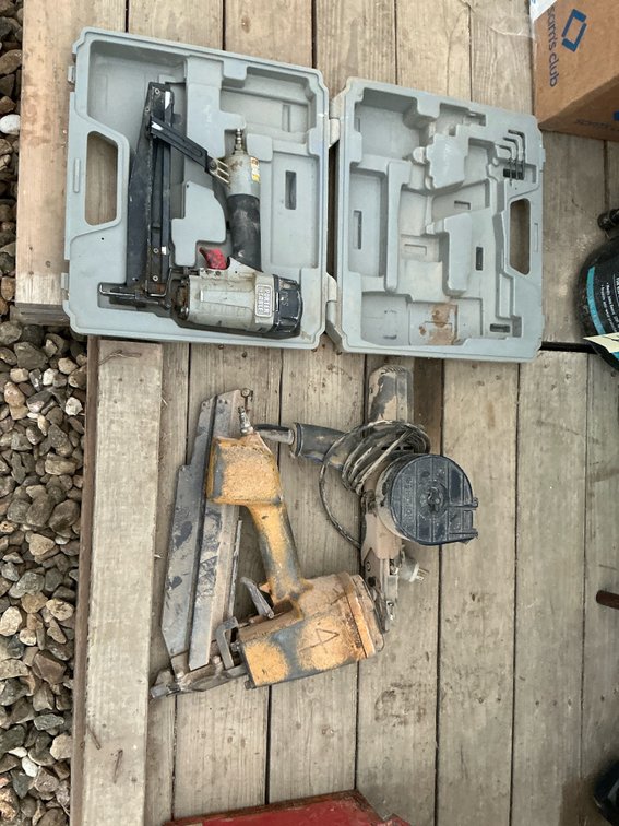 Air nailers along with electric nailers