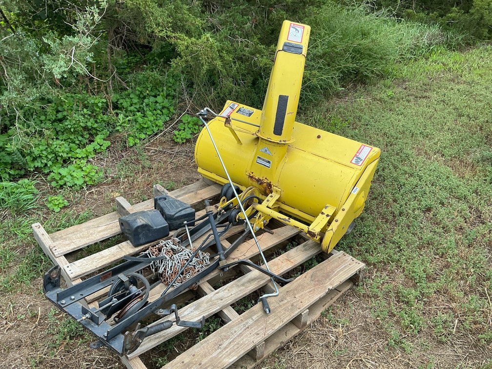 John Deere snowblower