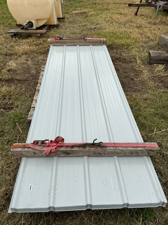 (50) sheets 3'x10' tin 24 ga