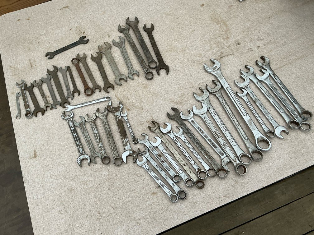 Open end standard wrenches