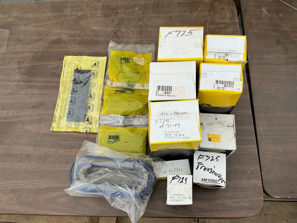 John Deere filters and parts