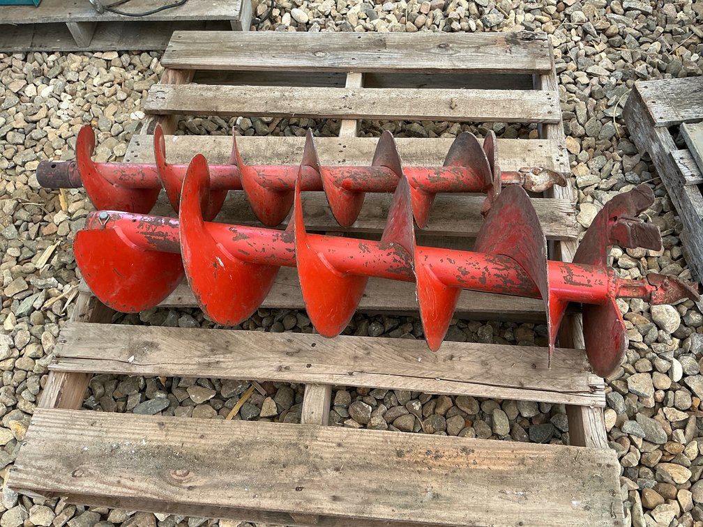 8” and 12” auger bits