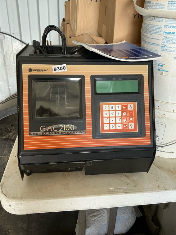 Dickey-john moisture tester