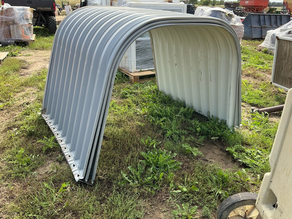 (3) steel window wells