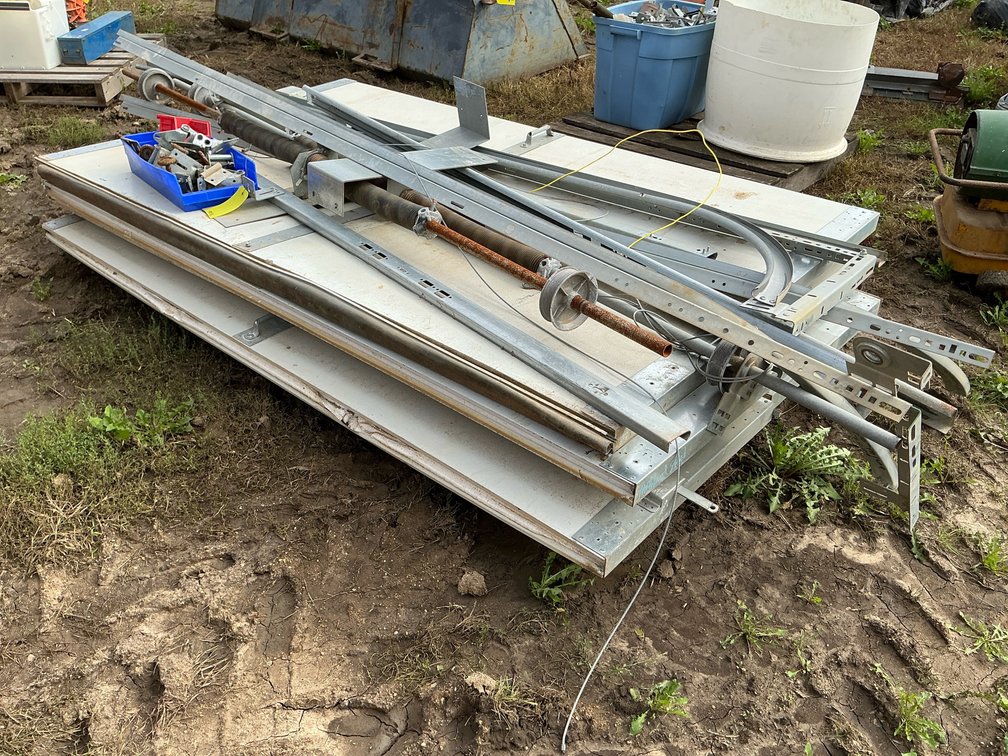 Garage door and parts