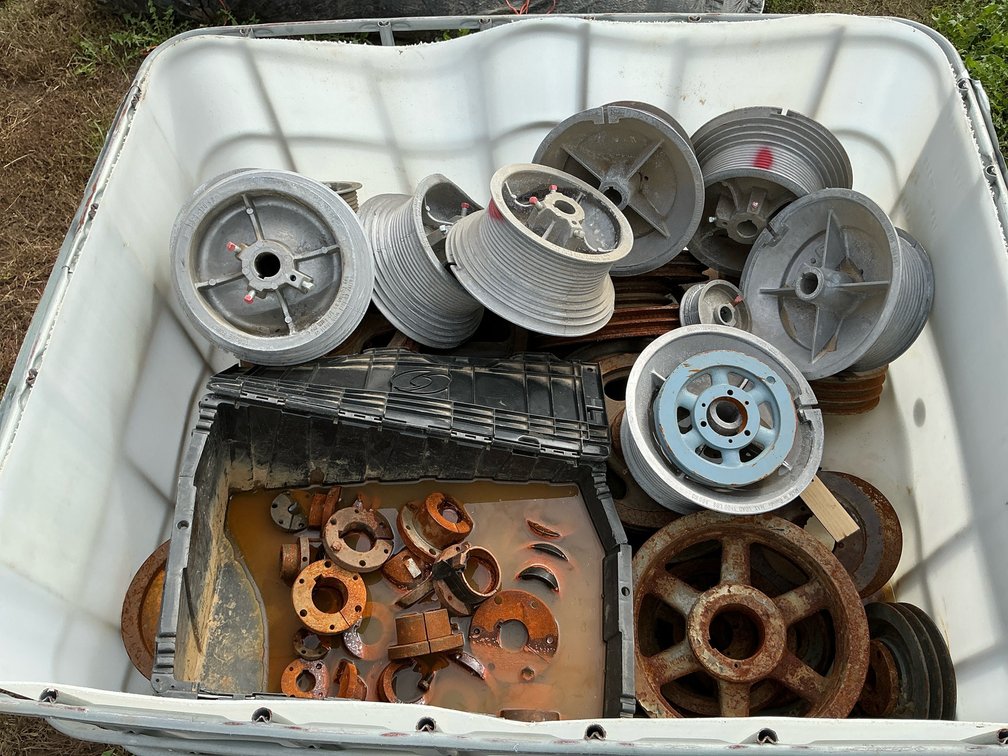 Various pulleys