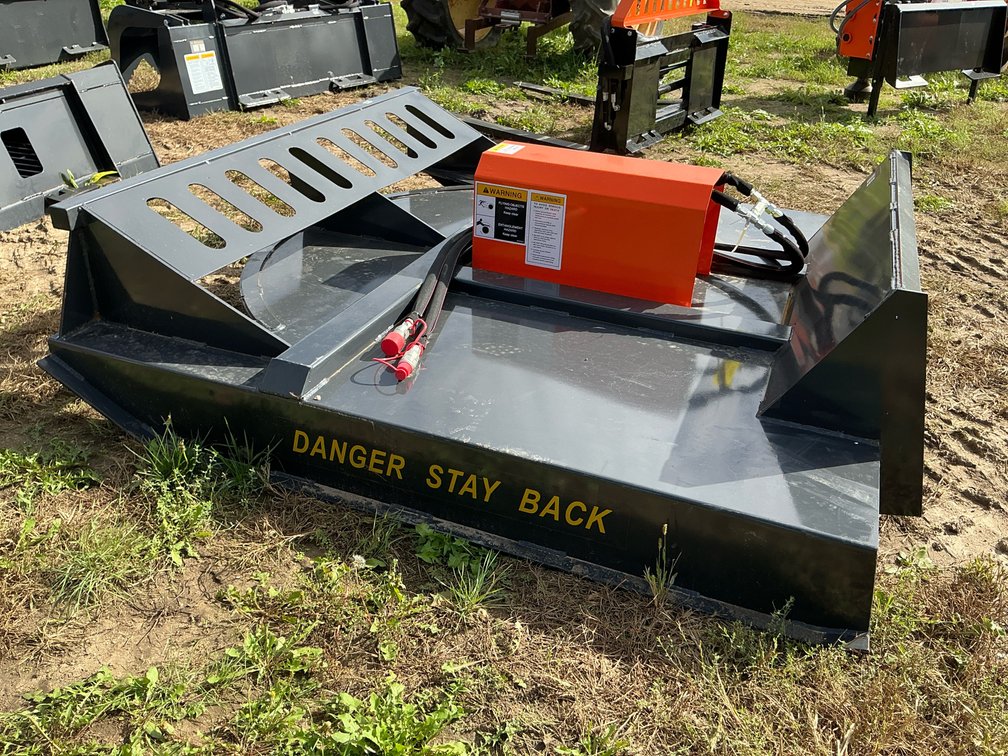 Wolverine skid steer attachment shreader