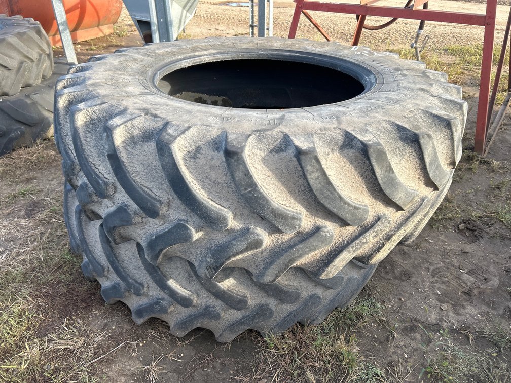 (2) Firestone 420/90R30 tires