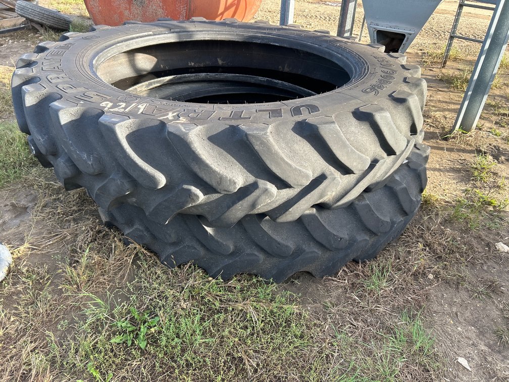 (2) Goodyear 380/90R46 tires