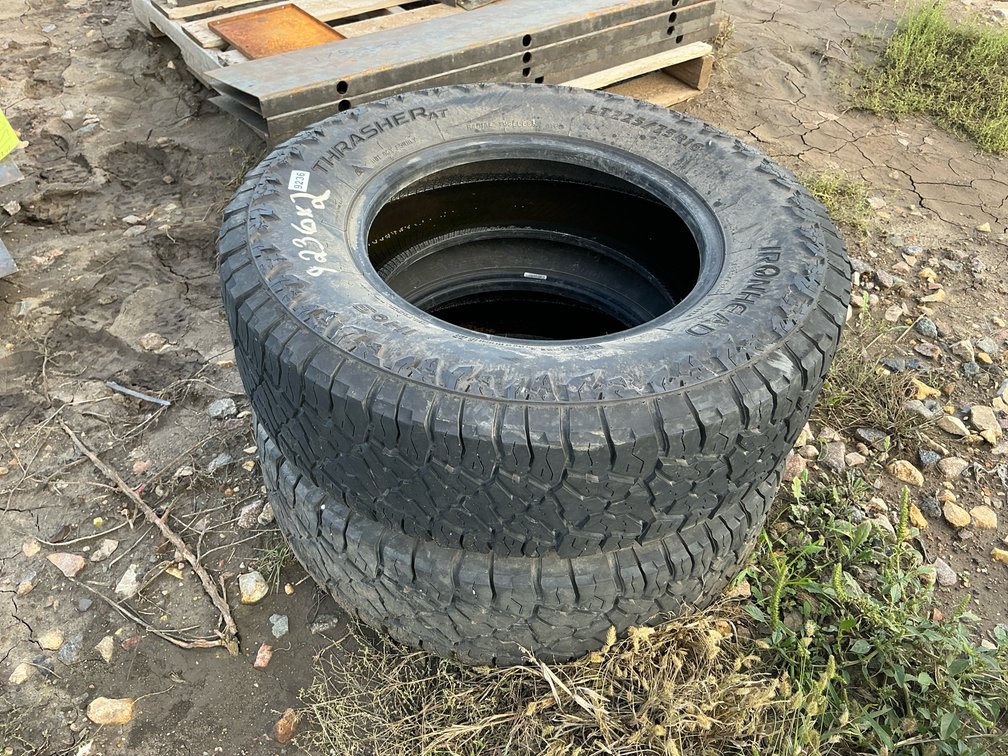 (2) 225/75R16 tires