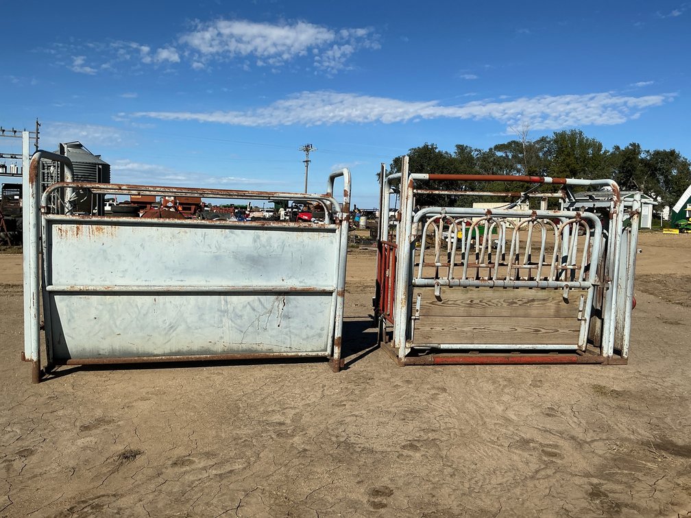 Filson headgate, chute and alleyway