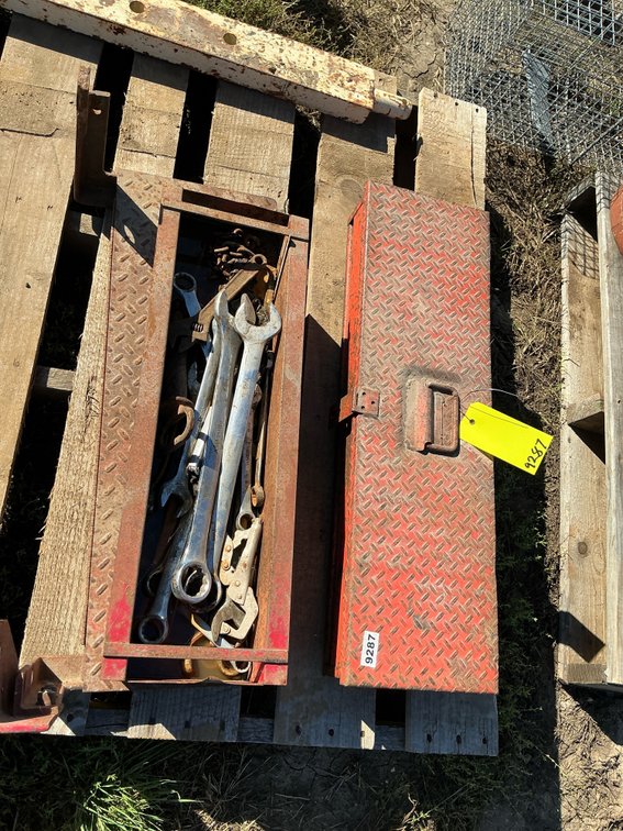 tool box with tools