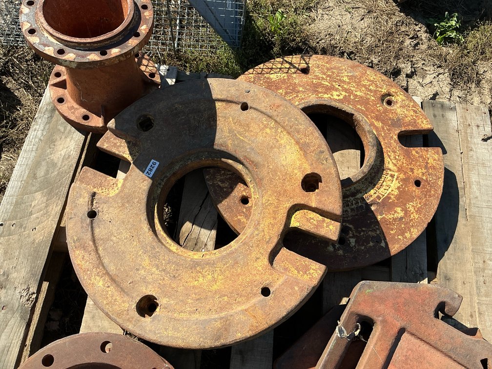 (2) rear wheel weights