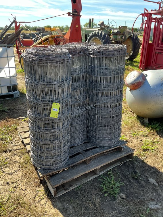 (4) Red Brand woven wire NEW