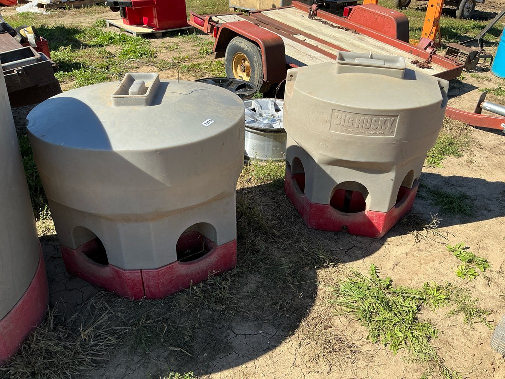 (2) Big Husky small waterers