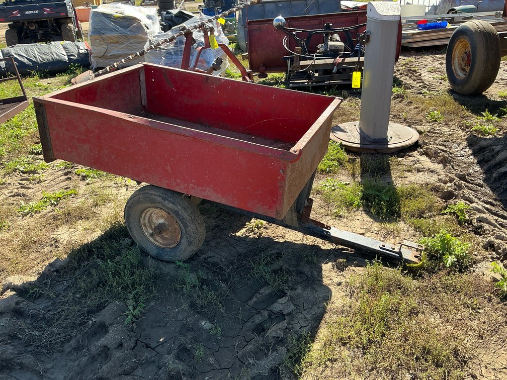 small wagon-red in color