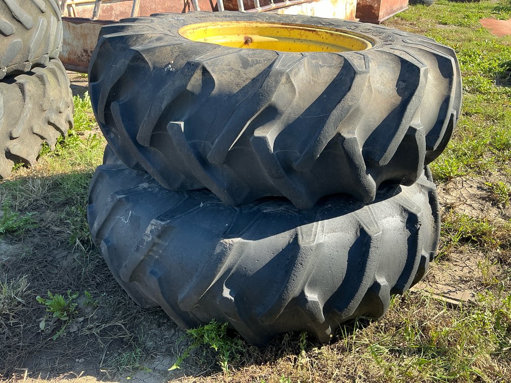 (2) Good Year 16.9-26 Tires on rims