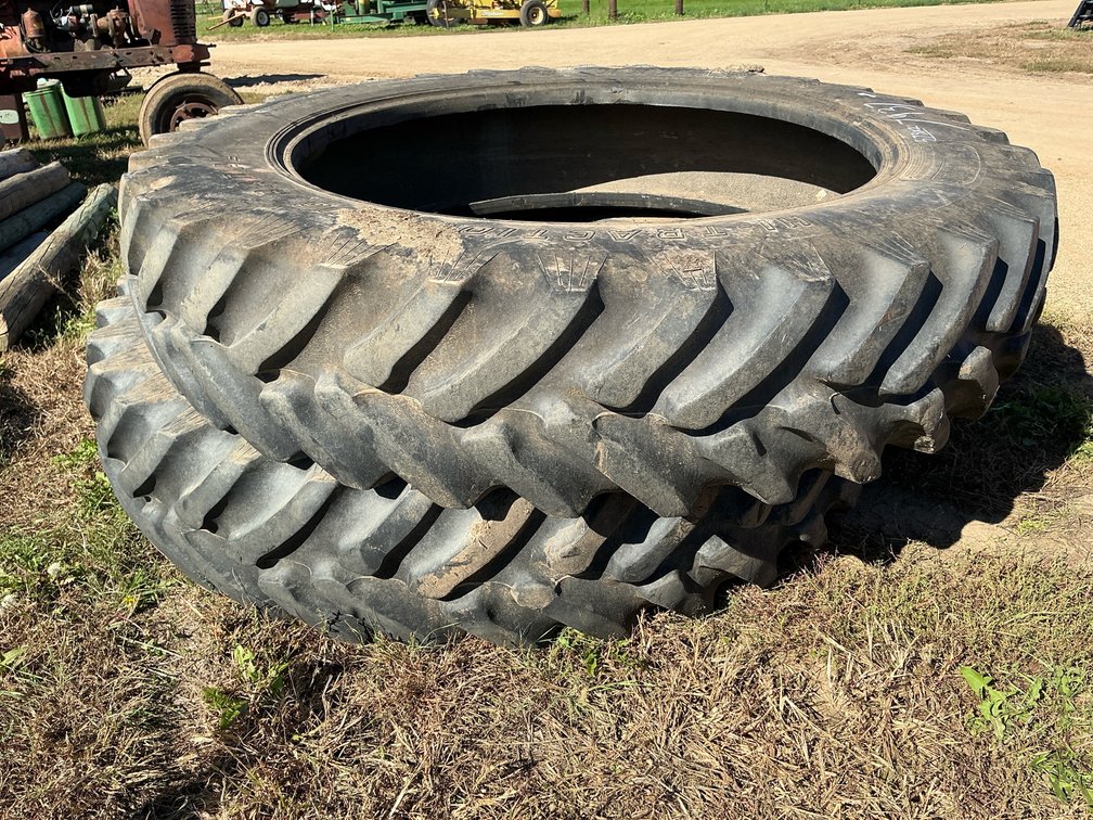 (2) Titan 380/90R46  tires