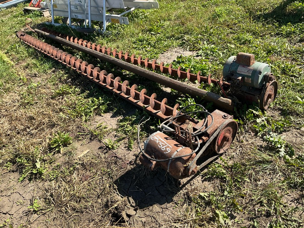 (2) bin sweep augers
