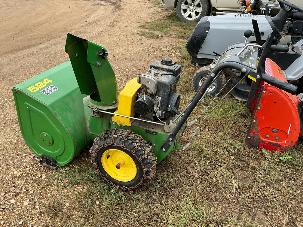 John Deere snowblower