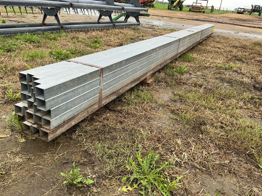 (1bundle) galvanized square tubing